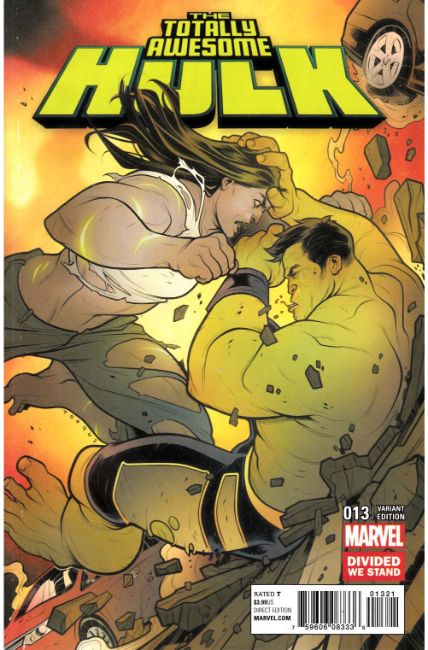Totally Awesome Hulk #13 Divided We Stand Variant Cover [Marvel Comic] LARGE