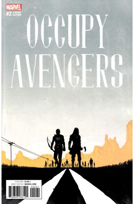 Occupy Avengers #2 Shalvey Variant Cover [Marvel Comic] THUMBNAIL