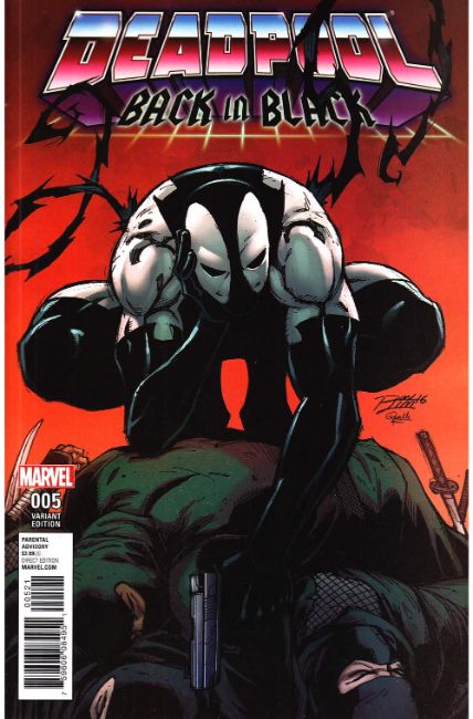 Deadpool Back In Black #5 Lim Variant Cover [Marvel Comic] LARGE