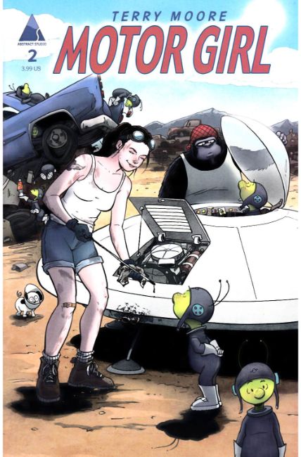 Motor Girl #2 [Abstract Comic] LARGE
