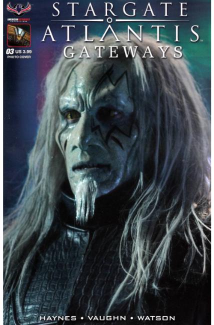 Stargate Atlantis Gateways #3 Todd the Wraith Photo Cover [American Myth Comic] LARGE