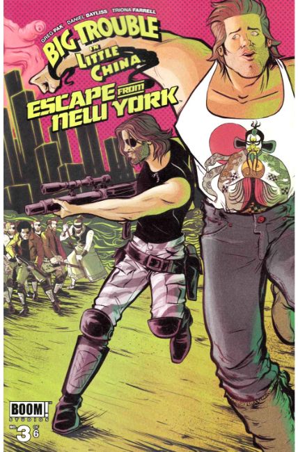 Big Trouble In Little China Escape New York #3 [Boom Comic] LARGE