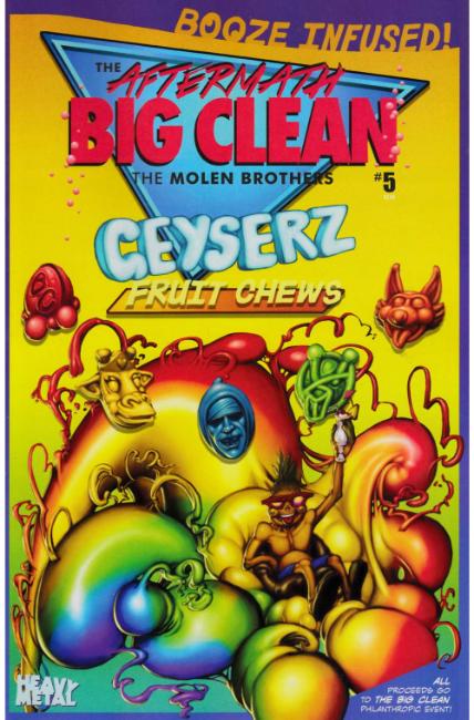 Aftermath Big Clean #5 Cover A [Heavy Metal Comic] THUMBNAIL