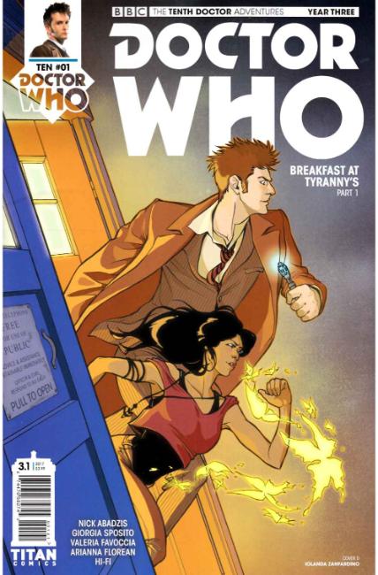 Doctor Who 10th Doctor Year Three #1 Cover D [Titan Comic] THUMBNAIL