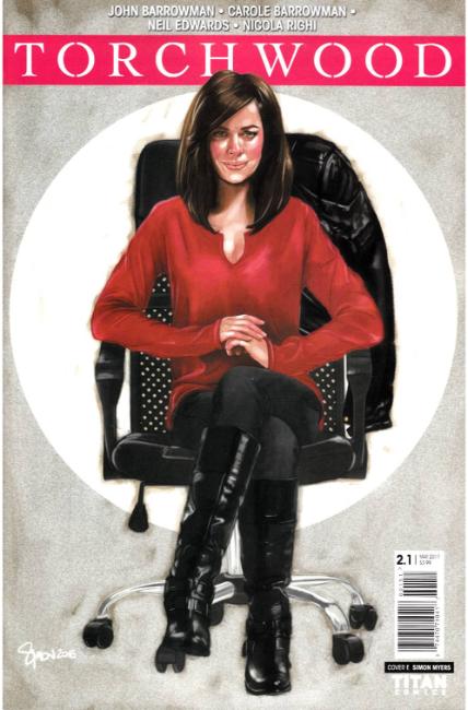 Torchwood 2 #1 Cover E [Titan Comic] THUMBNAIL