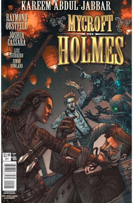 Mycroft #5 Cover B [Titan Comic] LARGE