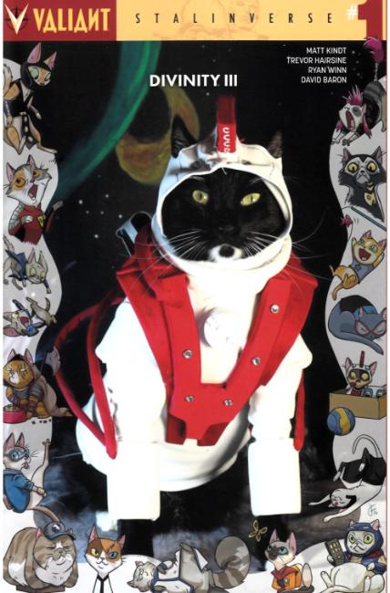 Divinity III Stalinverse #1 Cover D- Cat Cosplay [Valiant Comic] LARGE