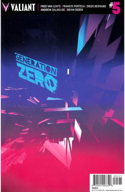 Generation Zero #5 Cover B [Valiant Comic] LARGE