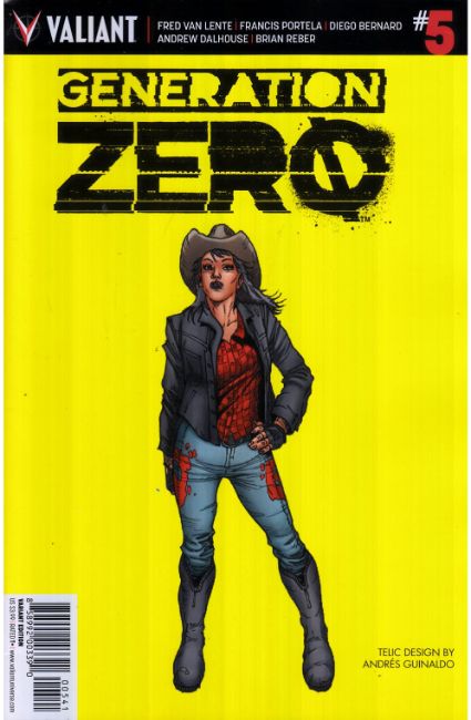 Generation Zero #5 Cover D- Guinaldo Incentive [Valiant Comic] THUMBNAIL