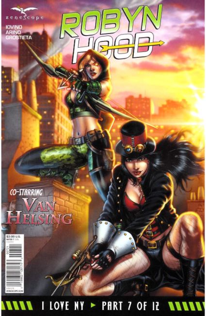 GFT Robyn Hood I Love NY #7 Cover B [Zenescope Comic] LARGE
