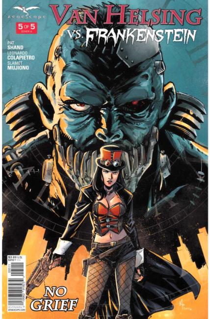 GFT Van Helsing Vs Frankenstein #5 Cover A [Zenescope Comic] LARGE