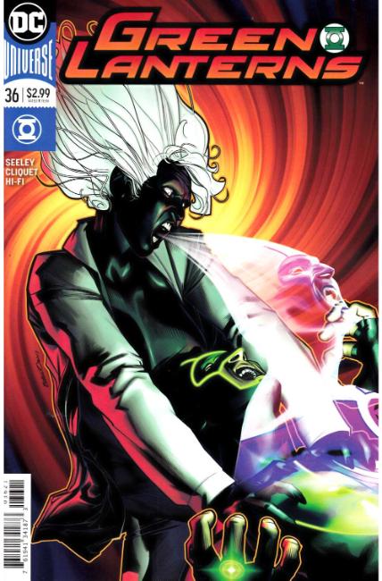 Green Lanterns #36 Peterson Variant Cover Near Mint (9.4) [DC Comic] LARGE