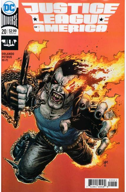 Justice League of America #20 Mahnke Variant Cover [DC Comic] THUMBNAIL