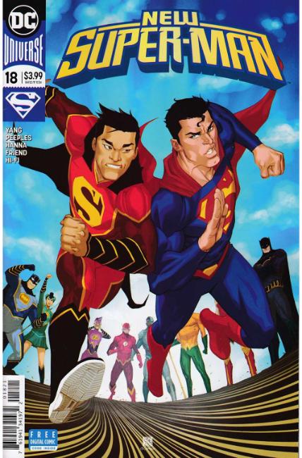 New Super Man #18 Chang Variant Cover [DC Comic] THUMBNAIL