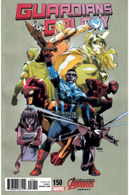 Guardians of the Galaxy #150 Asrar Avengers Variant Cover [Marvel Comic] THUMBNAIL