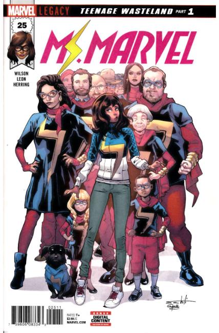 Ms Marvel #25 Near Mint (9.4) [Marvel Comic] LARGE