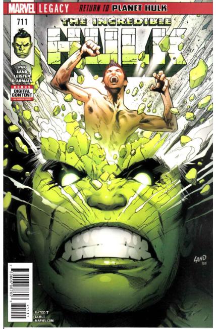 Incredible Hulk #711 Near Mint (9.4) [Marvel Comic] THUMBNAIL