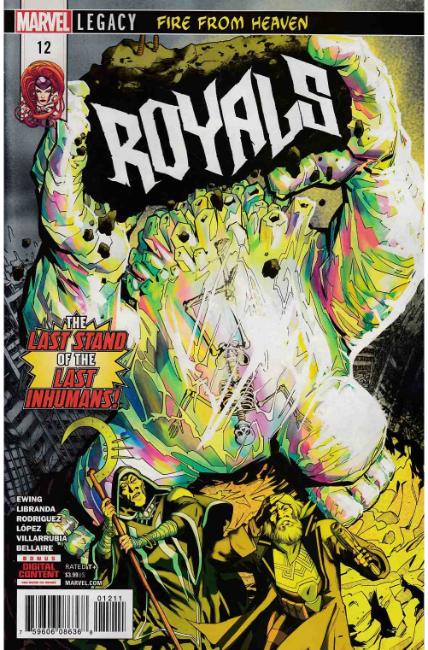 Royals #12 [Marvel Comic] LARGE