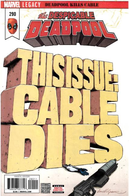Despicable Deadpool #290 Very Fine (8.0) [Marvel Comic] THUMBNAIL