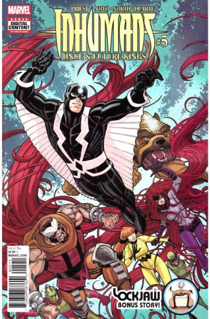Inhumans Once Future Kings #5 Near Mint (9.4) [Marvel Comic] LARGE