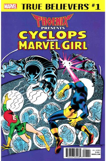 True Believers Phoenix Presents Cyclops & Marvel Girl [Marvel Comic] LARGE
