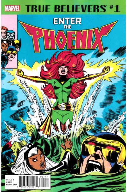 True Believers Enter The Phoenix [Marvel Comic] LARGE