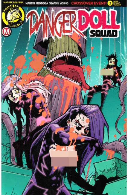 Danger Doll Squad #3 Cover B- Maccagni Risque [Danger Zone Comic] LARGE