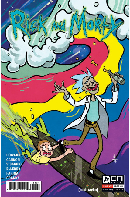 Rick & Morty #33 Espinosa Variant Cover [Oni Press Comic] LARGE