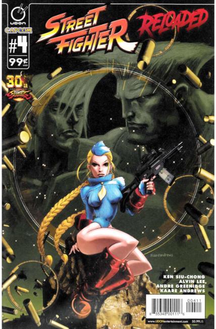Street Fighter Reloaded #4 Near Mint (9.4) [Udon Comic] LARGE