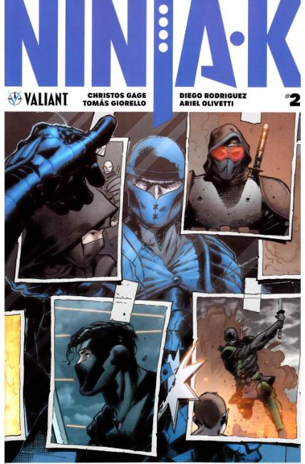 Ninja-K #2 Cover A [Valiant Comic] THUMBNAIL