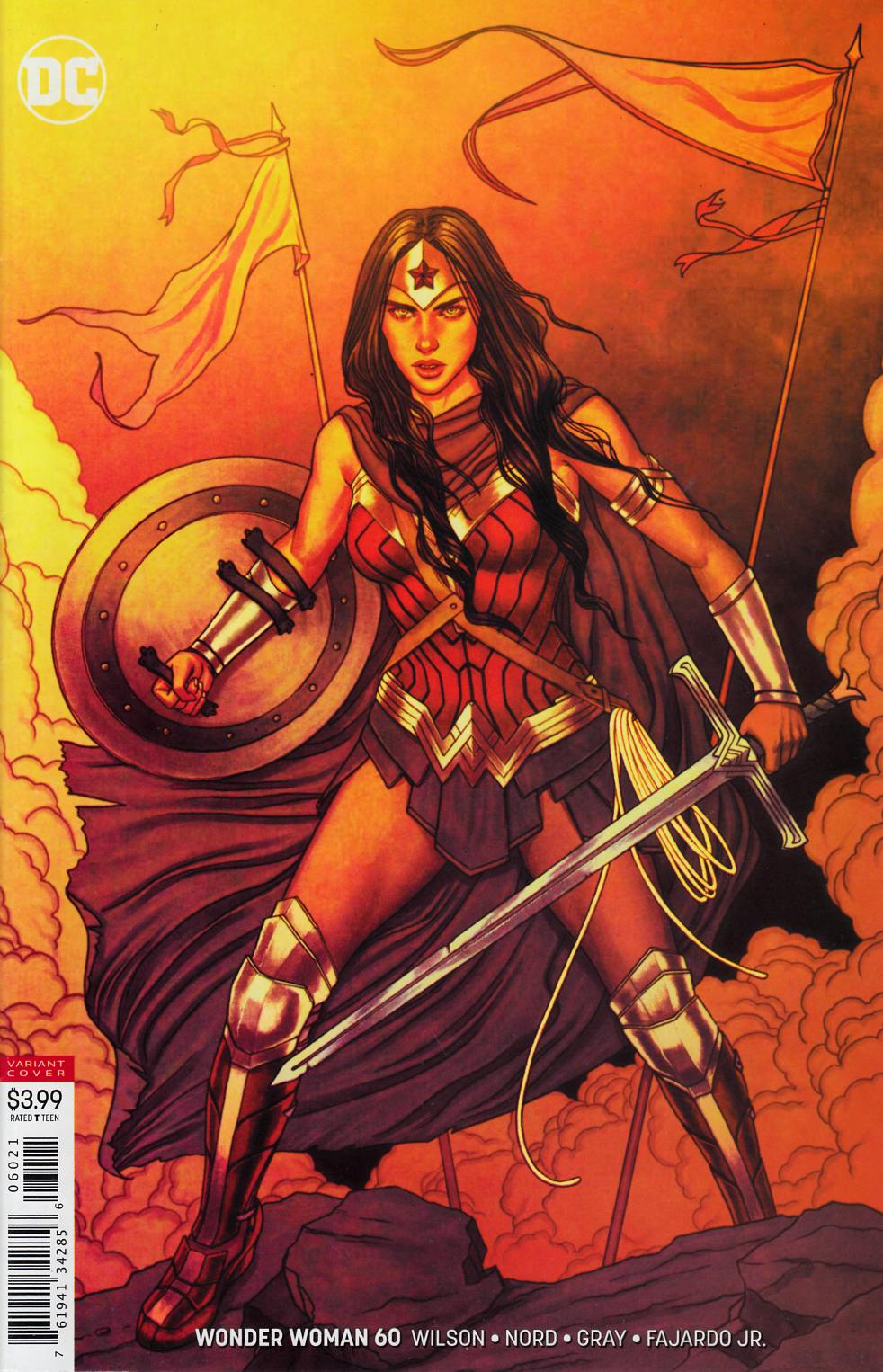Wonder Woman #60 Frison Variant Cover Very Fine Plus (8.5) [DC Comic] LARGE