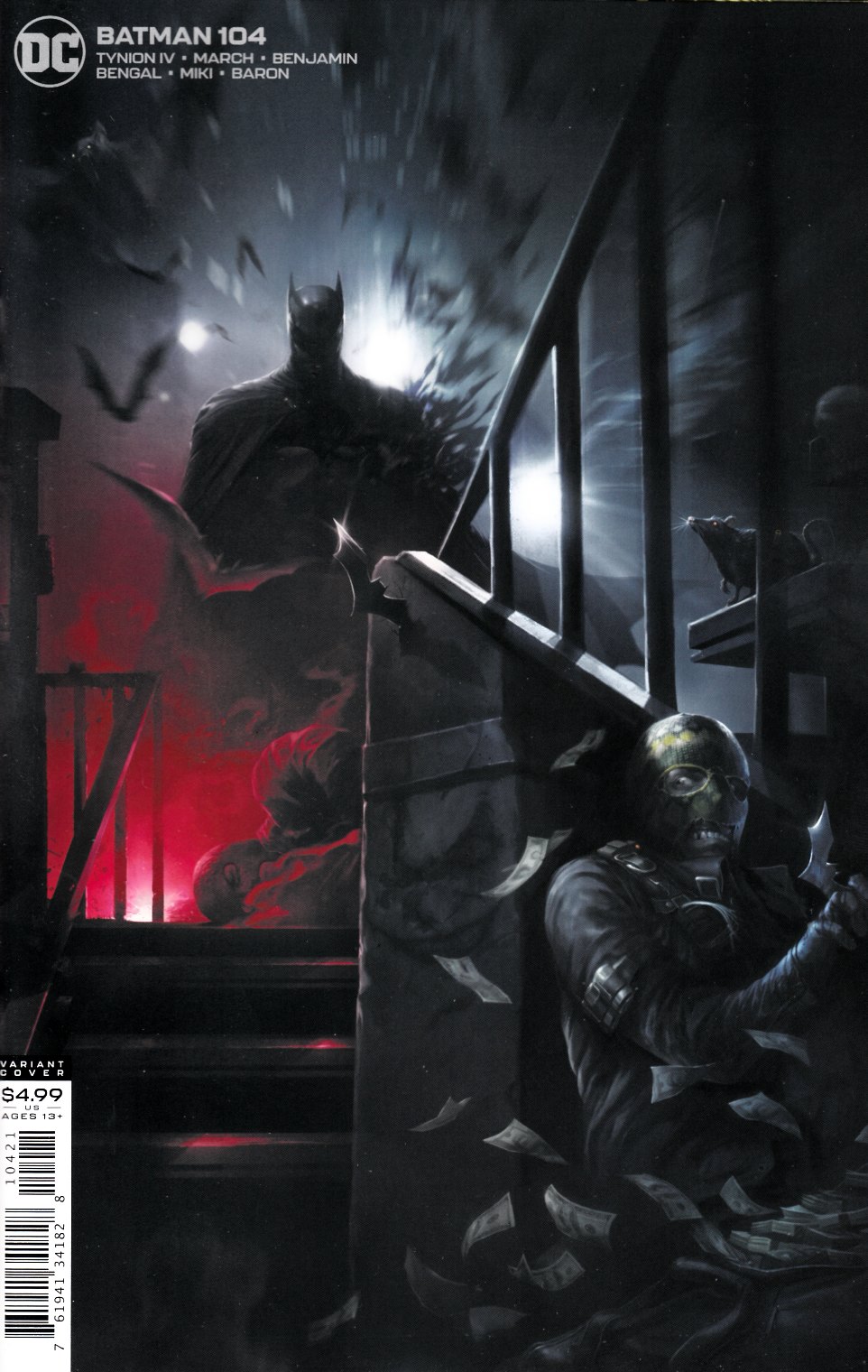 Batman #104 Mattina Variant Cover Near Mint (9.4) [DC Comic] LARGE