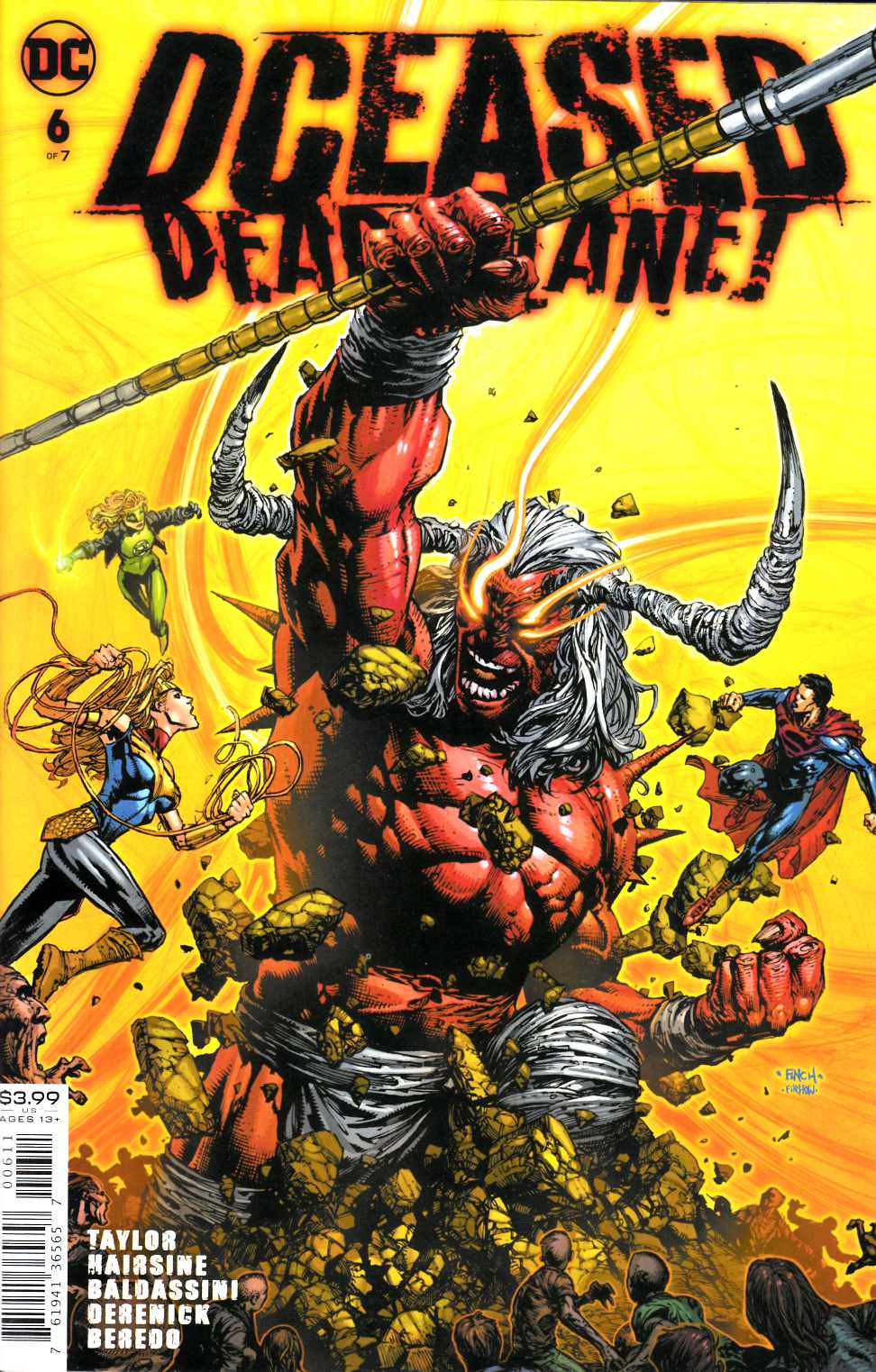 DCeased Dead Planet #6 Cover A Near Mint (9.4) [DC Comic] THUMBNAIL