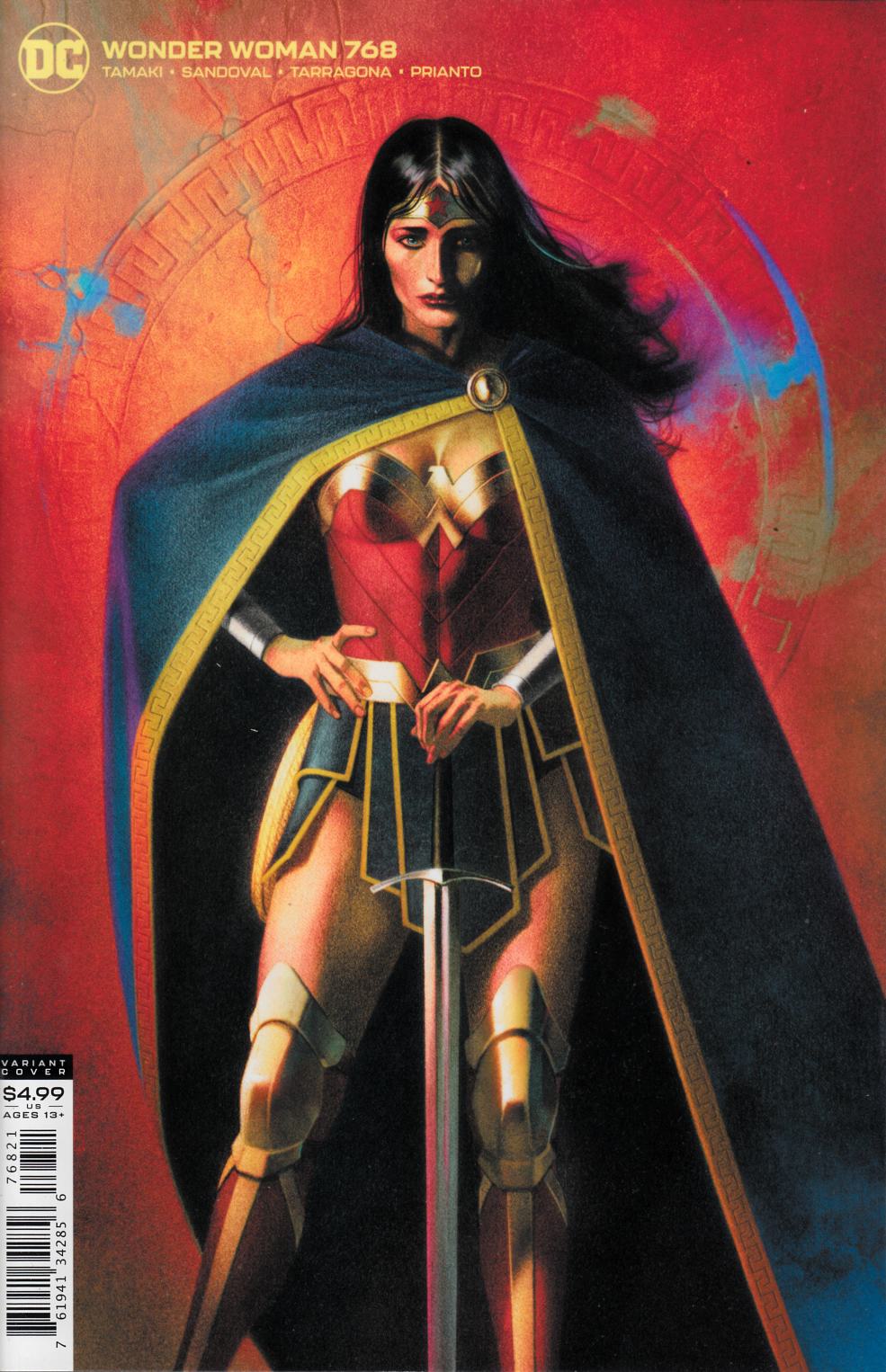 Wonder Woman #768 Middleton Variant Cover Near Mint (9.4) [DC Comic] LARGE