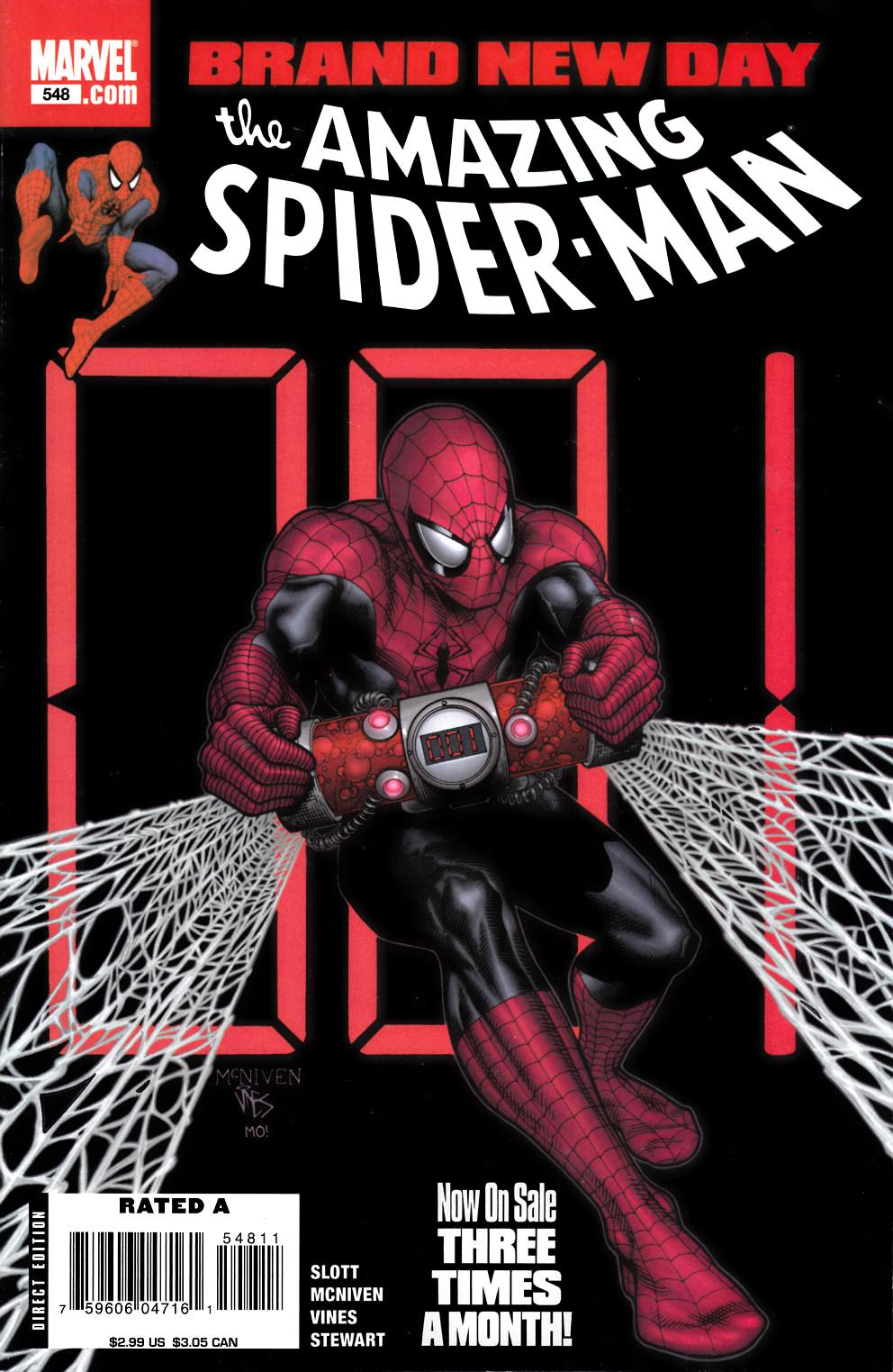 Amazing Spider-Man #548 Fine (6.0) [Marvel Comic] THUMBNAIL