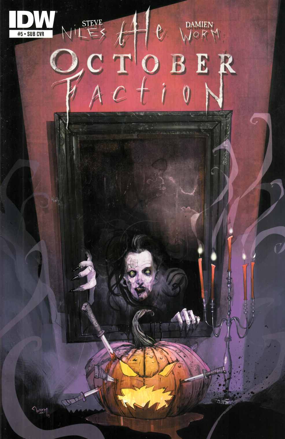 October Faction #5 Subscription Cover [IDW Comic] THUMBNAIL