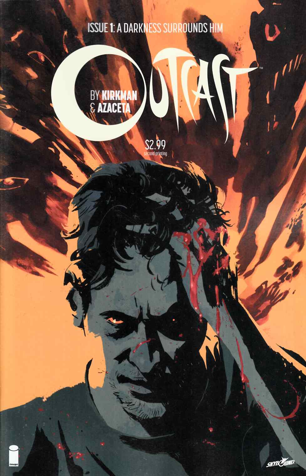 Outcast By Kirkman & Azaceta #1 Second Printing Near Mint (9.4) [Image Comic] LARGE