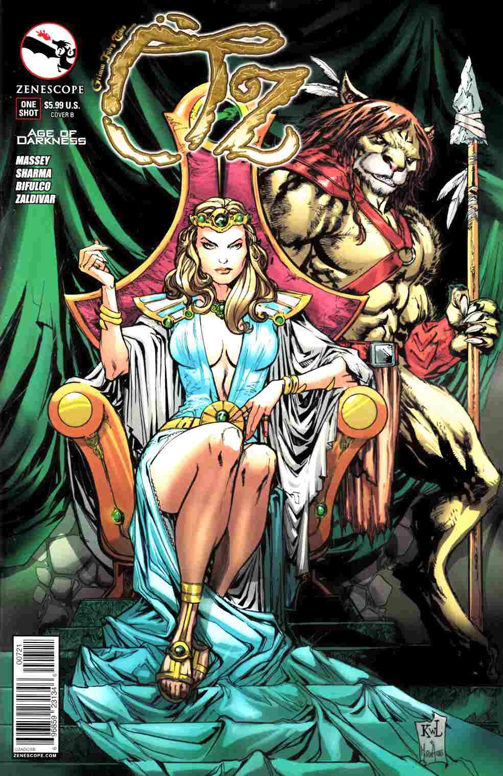 Oz Age of Darkness (One Shot) Cover B- Lashley [Zenescope Comic] LARGE