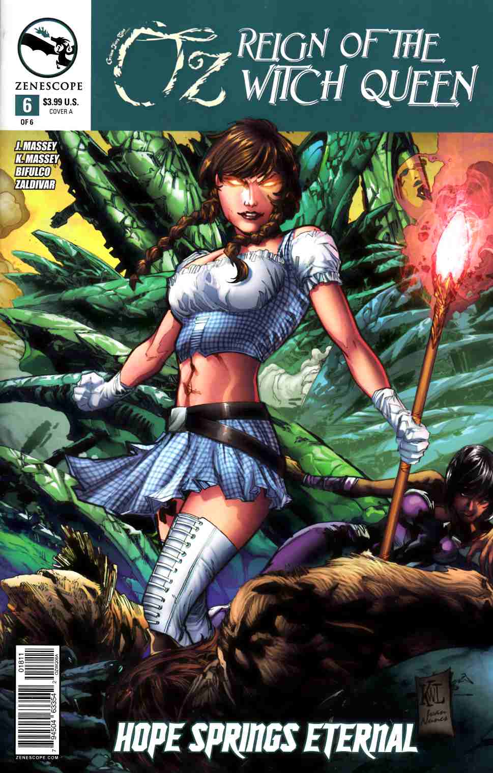 GFT Oz Reign of Witch Queen #6 Cover A- Lashley [Zenescope Comic] THUMBNAIL