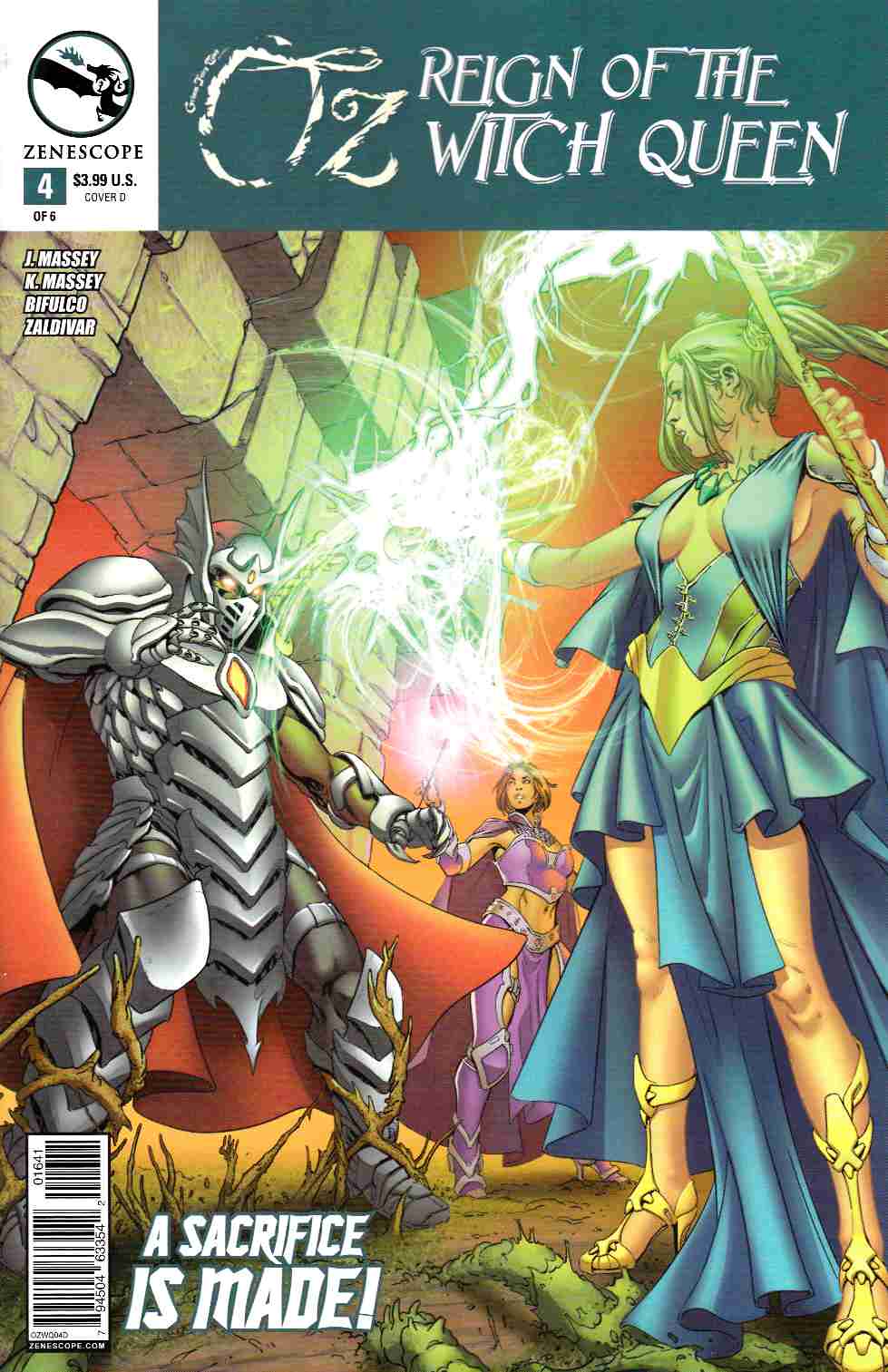 GFT Oz Reign of Witch Queen #4 Cover D- Bifulco [Zenescope Comic] THUMBNAIL
