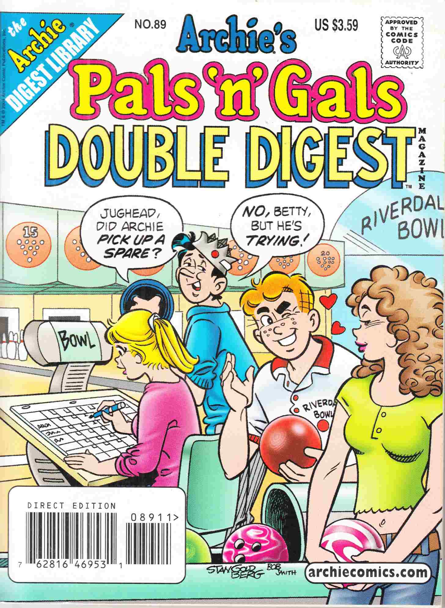 Pals N Gals Double Digest #89 Near Mint Minus (9.2) [Archie Comic] THUMBNAIL