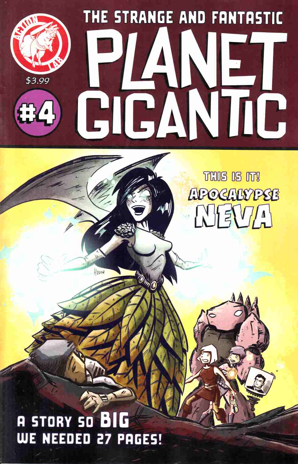 Planet Gigantic #4 [Action Lab Comic] THUMBNAIL