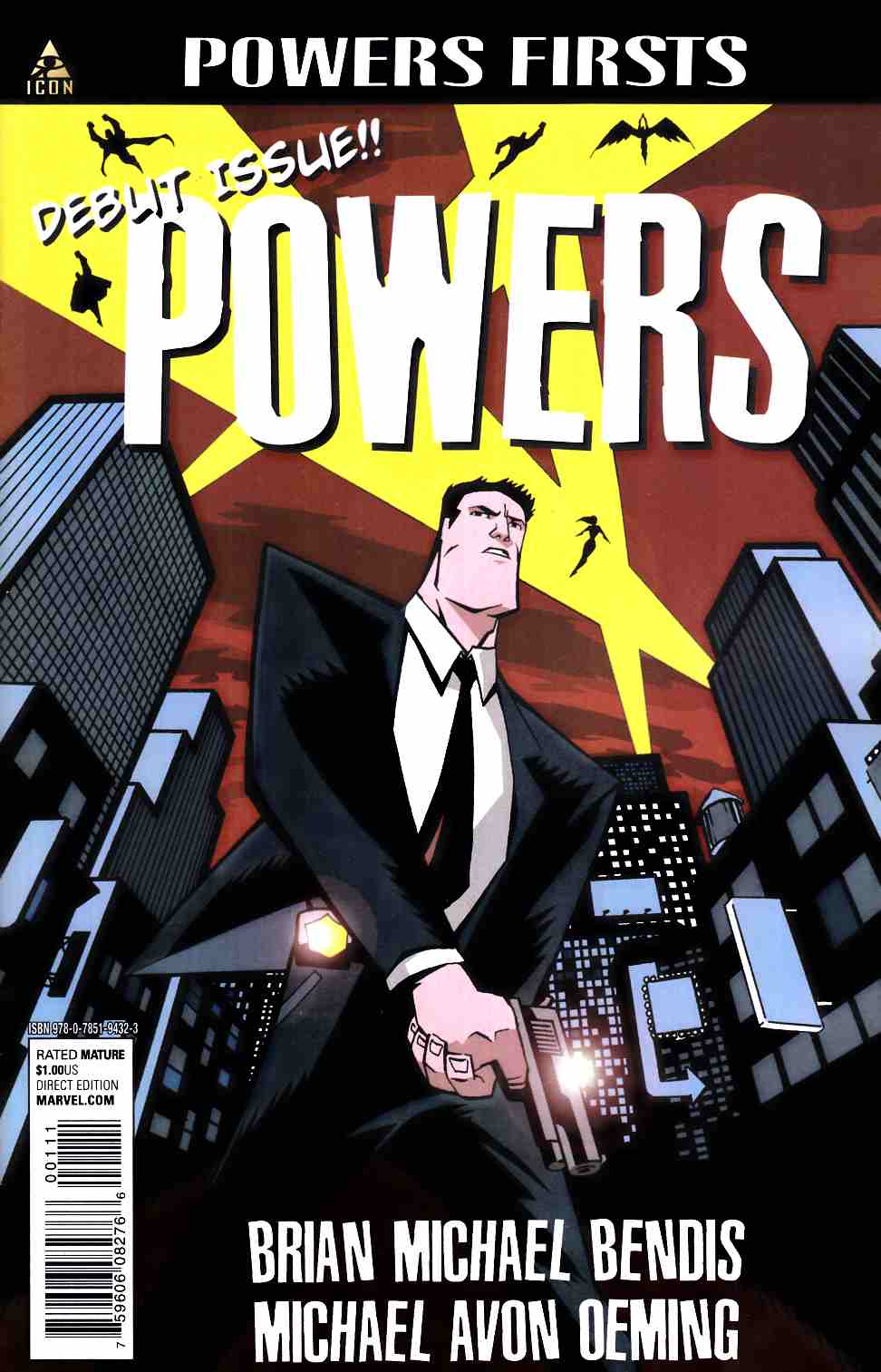 Powers #1 Marvel Firsts Edition [Marvel Comic] THUMBNAIL