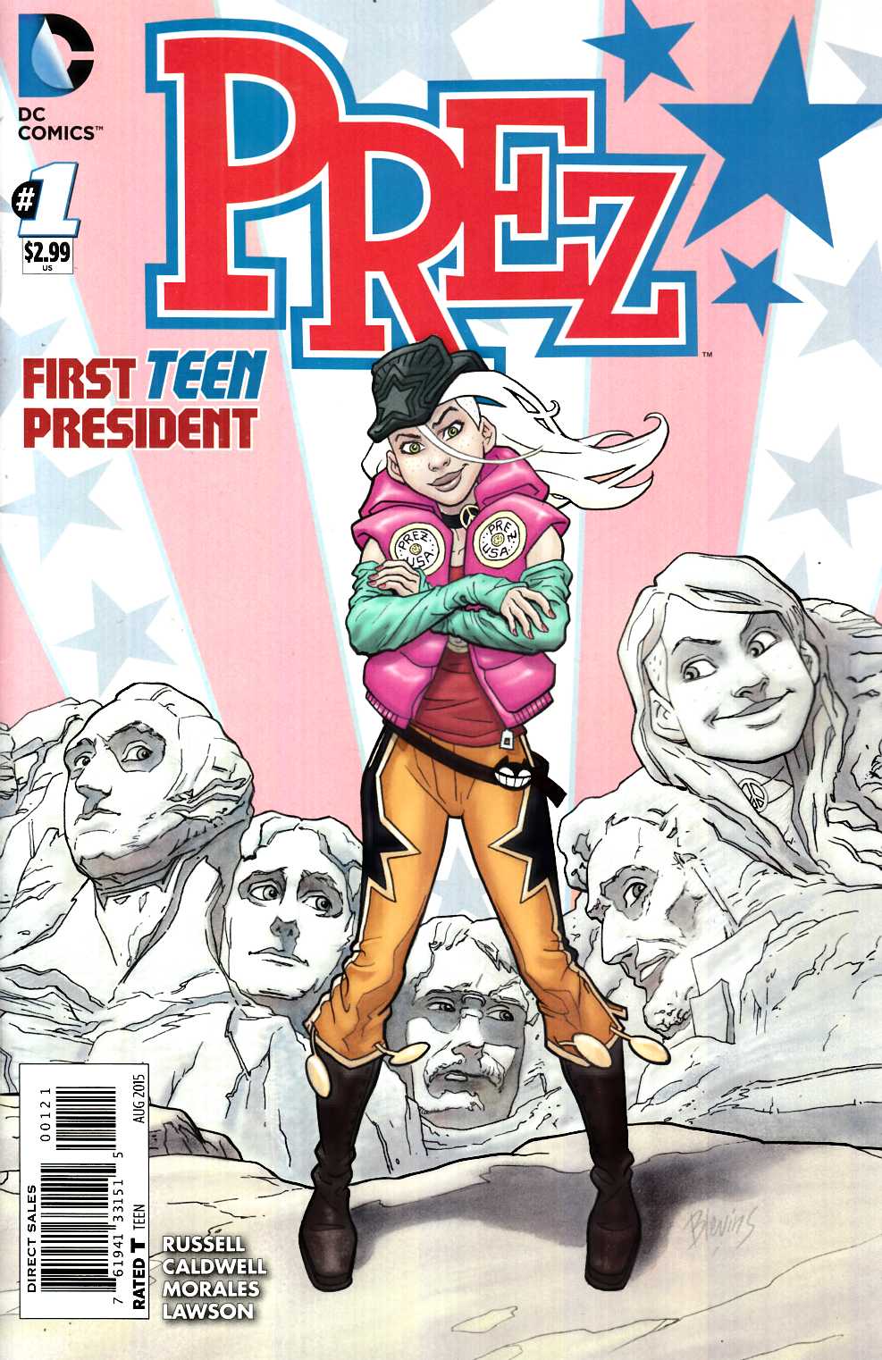 Prez #1 Blevins Variant Cover [DC Comic] THUMBNAIL