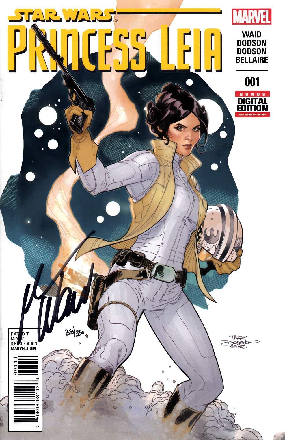Princess Leia #1 DF Mark Waid Signed Edition [Marvel Comic] THUMBNAIL