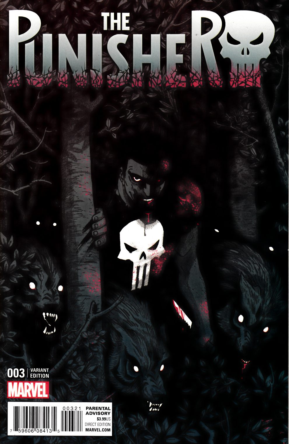 Punisher #3 Cloonan Variant Cover [Marvel Comic] THUMBNAIL
