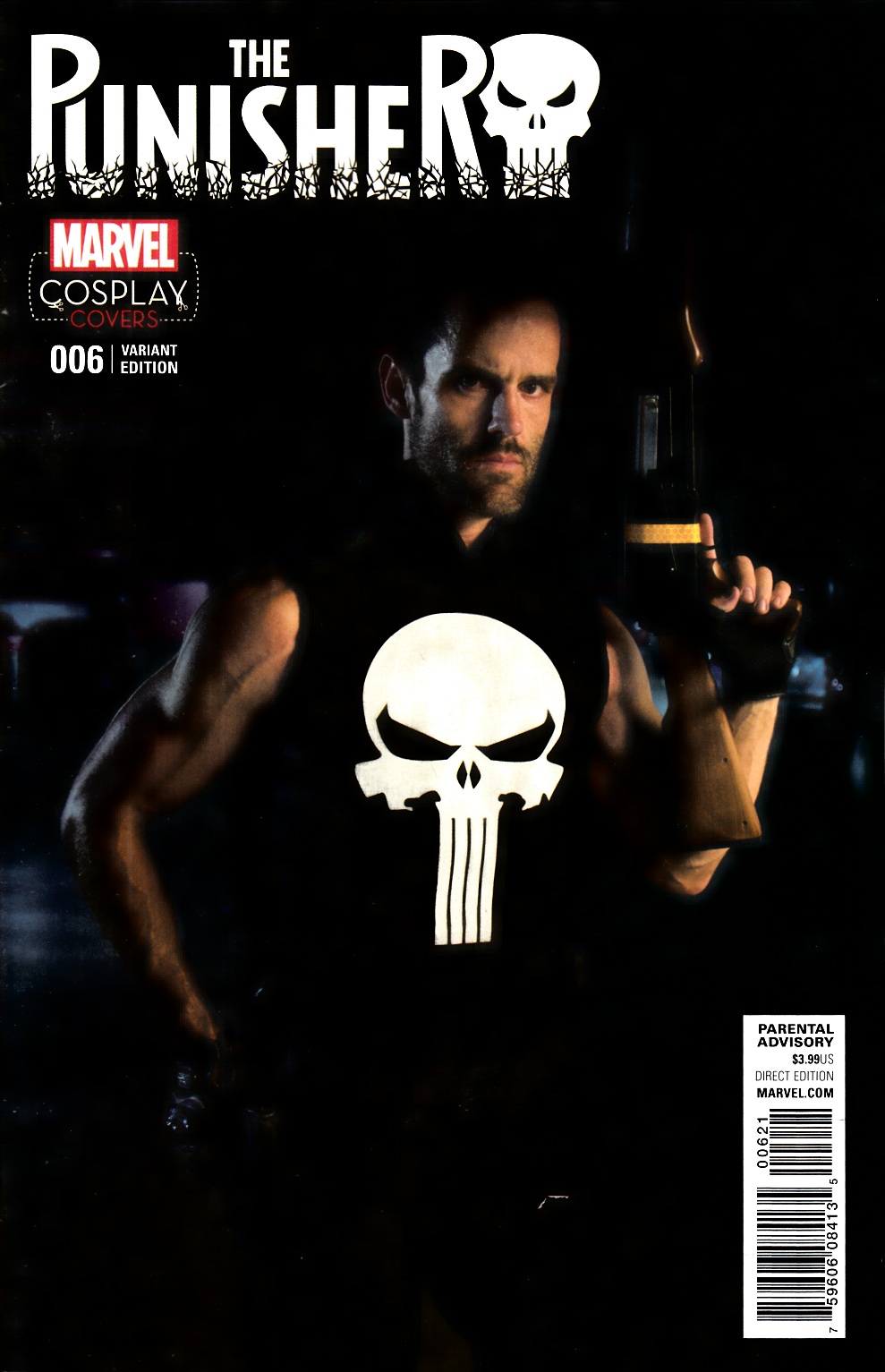Punisher #6 Cosplay Variant Cover [Marvel Comic] LARGE