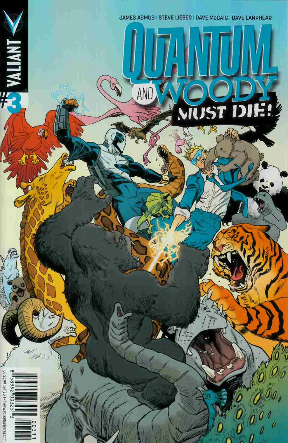 Quantum & Woody Must Die #3 Cover A- Hawthorne [Valiant Comic] THUMBNAIL