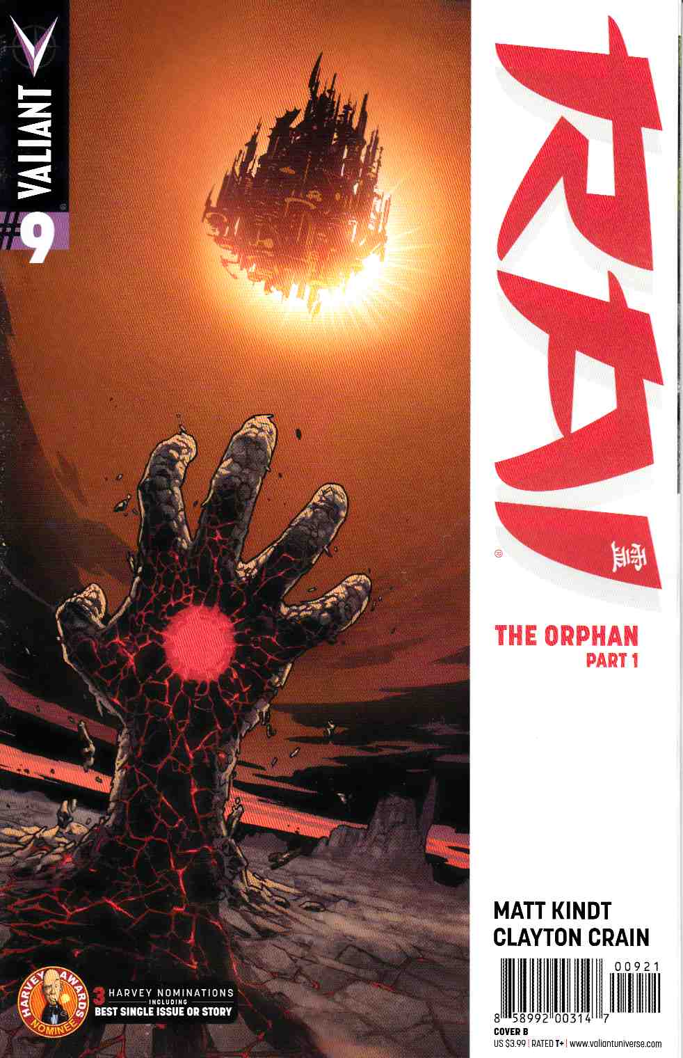 Rai #9 Cover B- Sook [Valiant Comic] THUMBNAIL