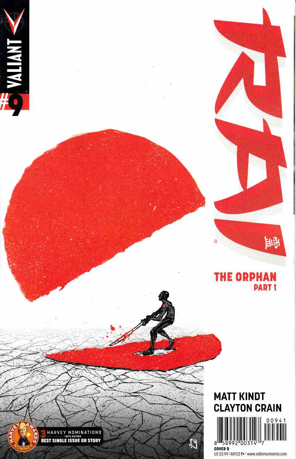 Rai #9 Cover D- Lee [Valiant Comic] THUMBNAIL